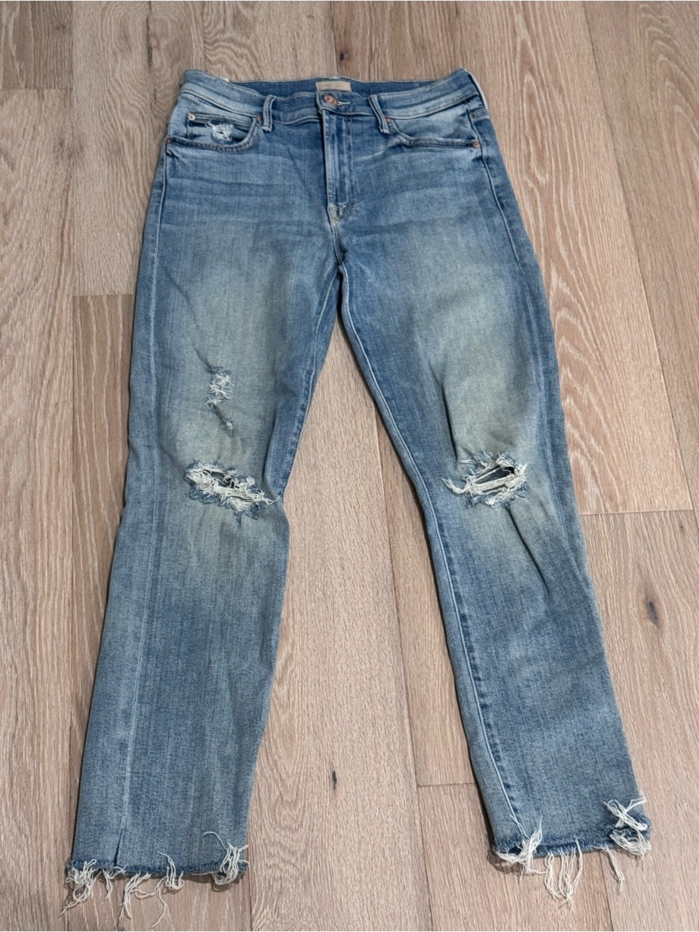 MOTHER Light Blue Jeans